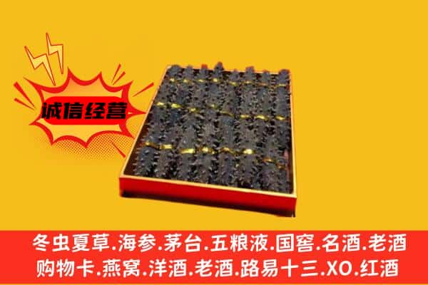 乐陵市回收海参